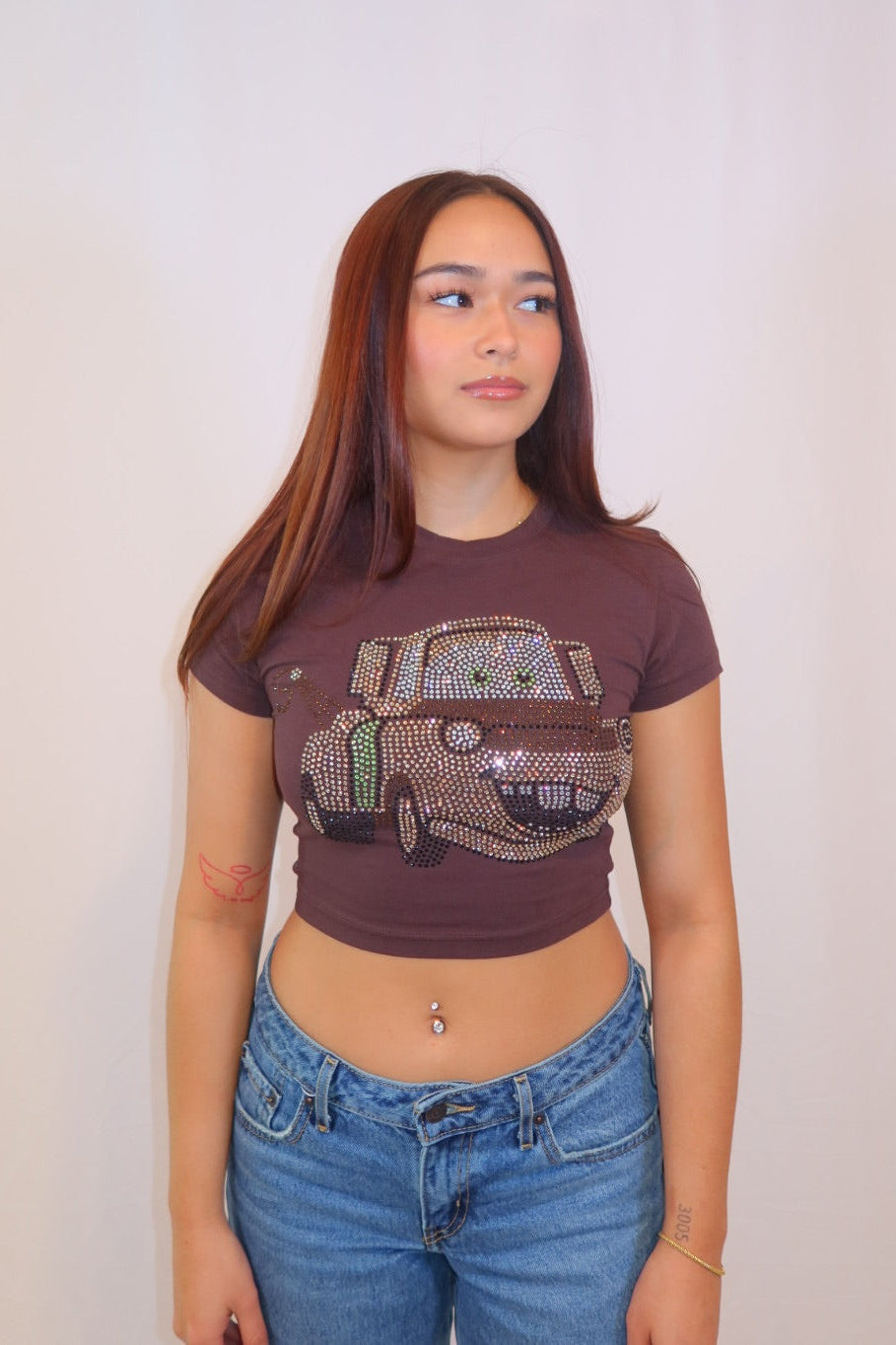 Mator Rhinestone Baby Tee