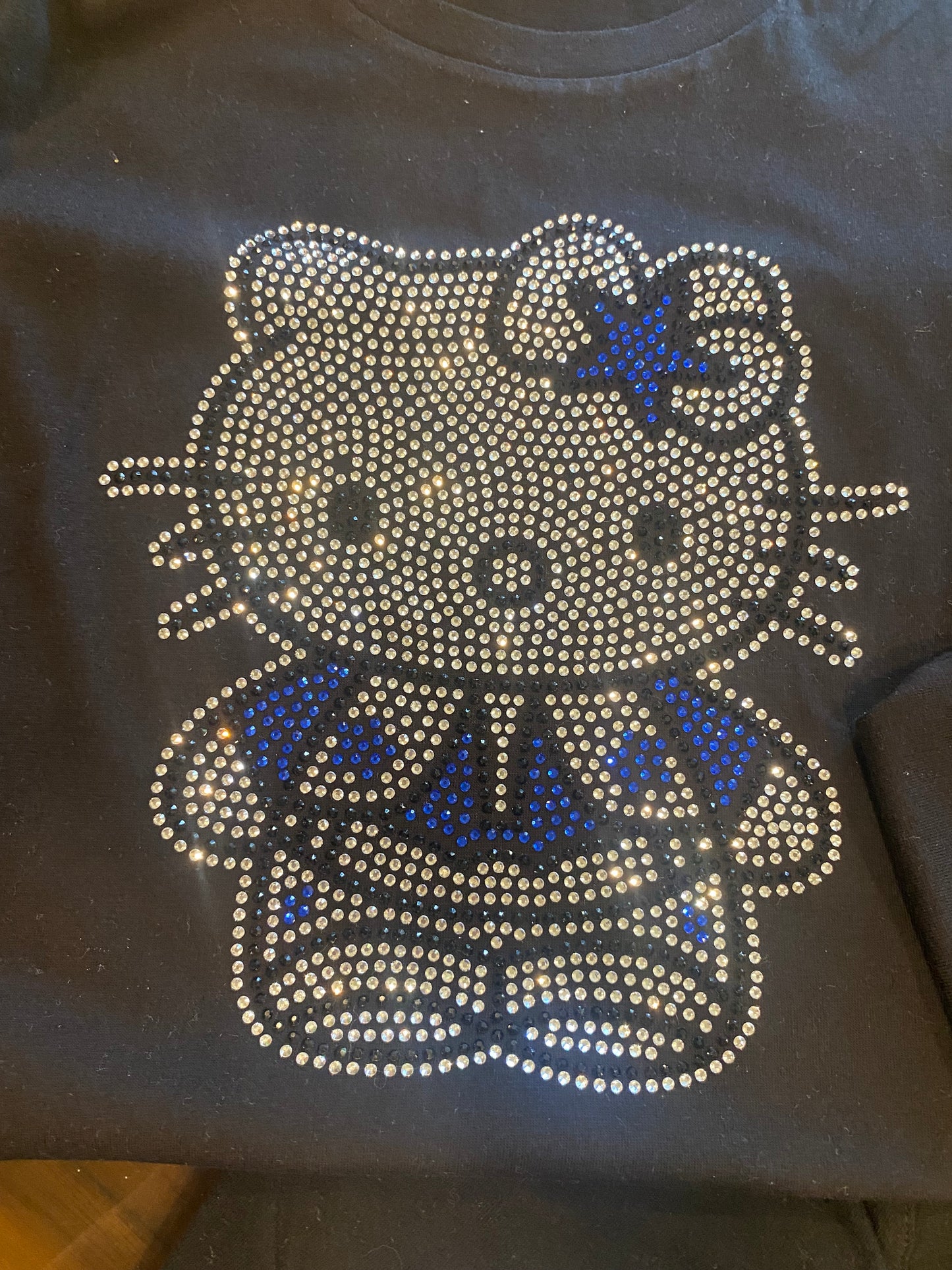 Hello Kitty Dallas Cheerleader Rhinestone Crewneck