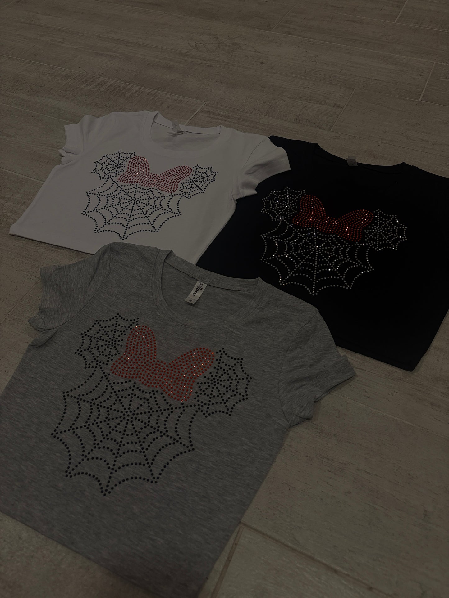 Spider Web Ears Baby Tee