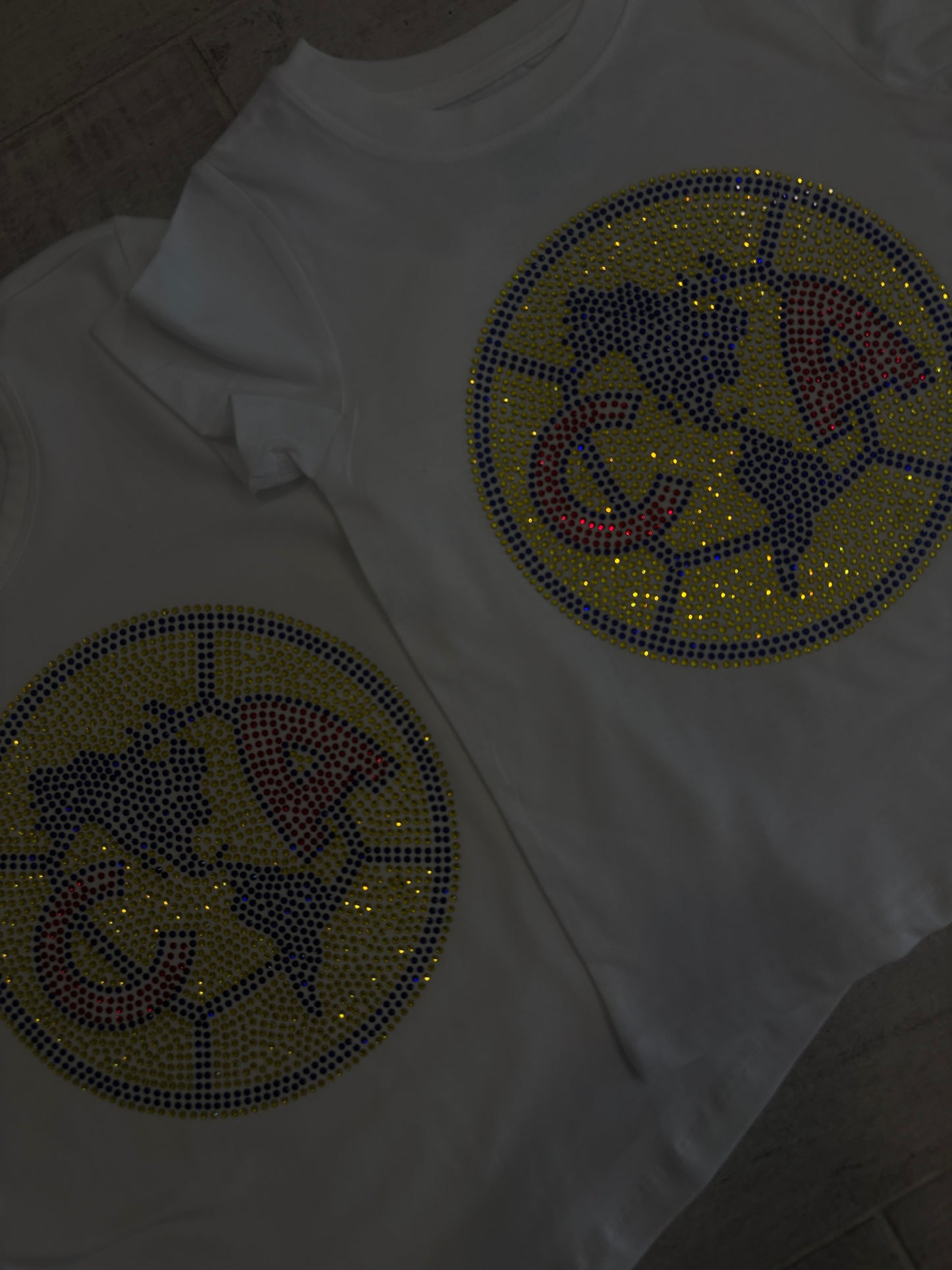 Club America Rhinestone Baby Tee