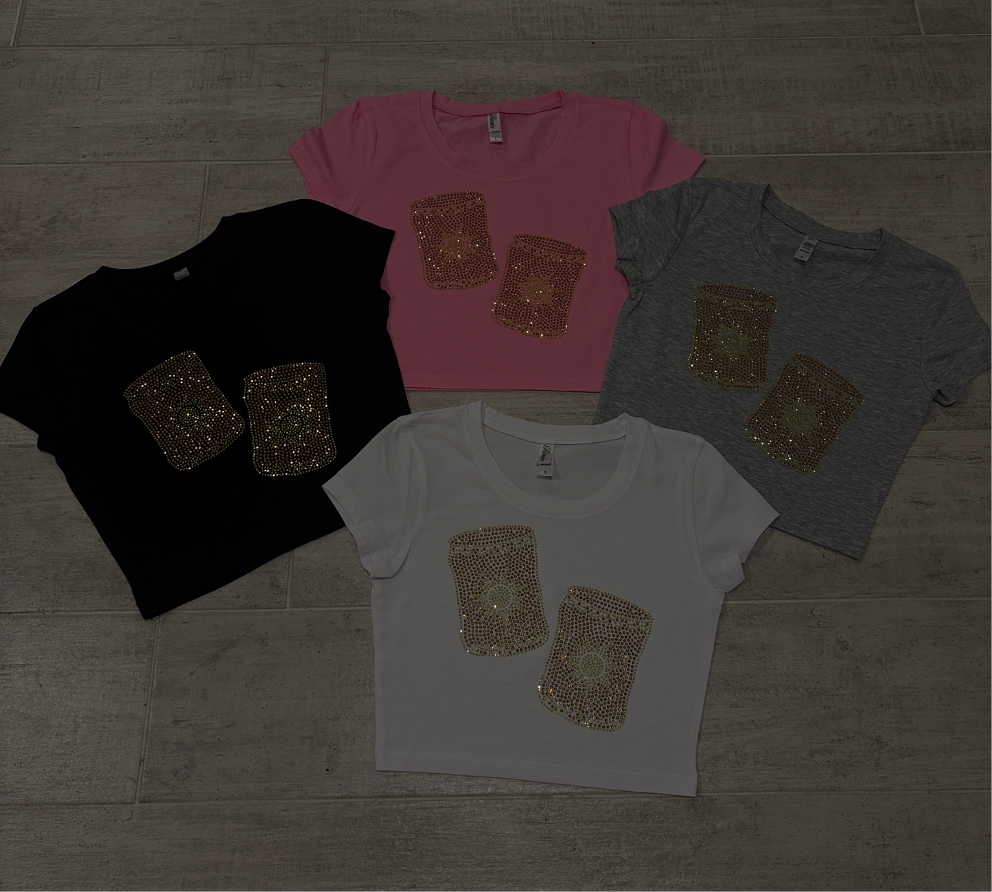 Tangled Lanterns Baby Tee