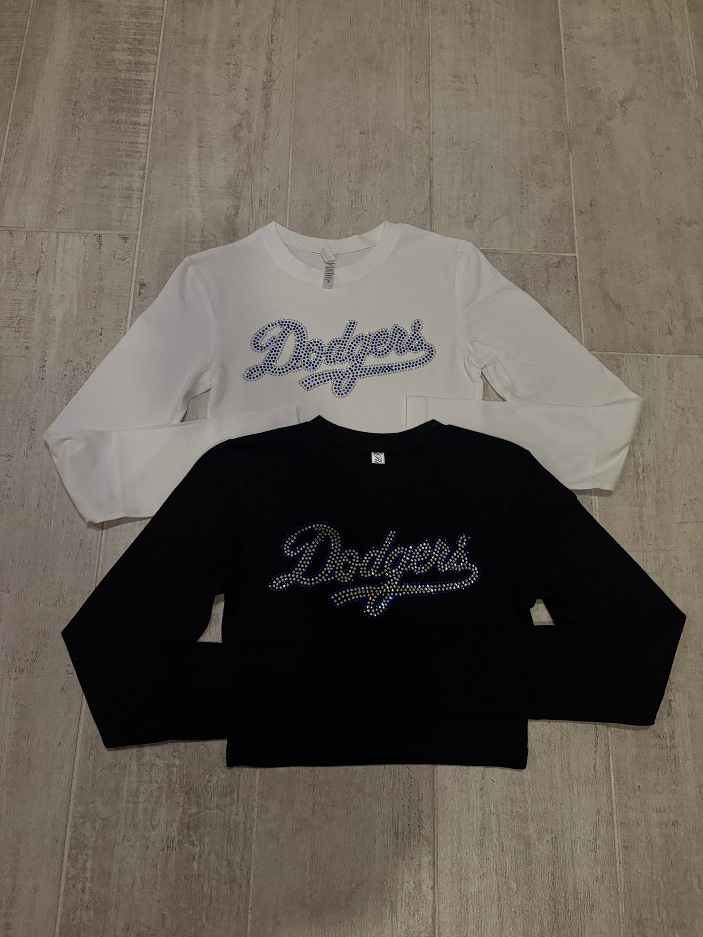 Dodgers Long Sleeve Baby Tee