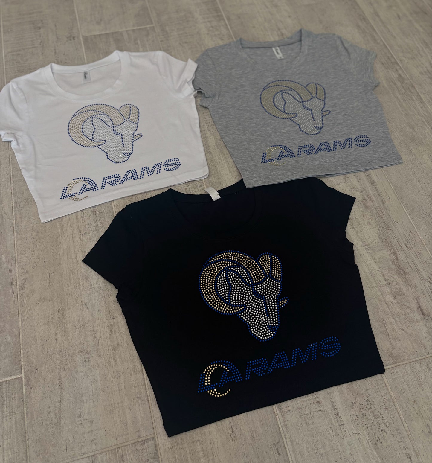 Rams Head Baby Tee