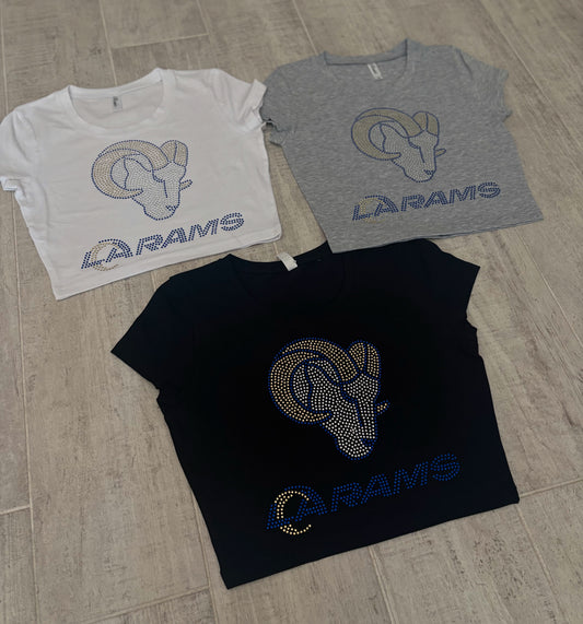 Rams Head Baby Tee