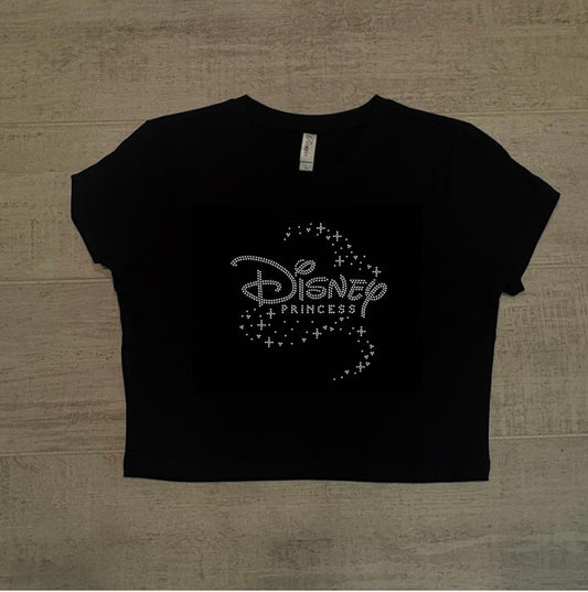 Disney Princess Rhinestone Baby Tee