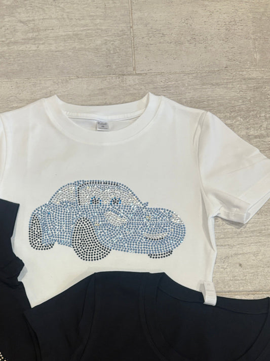 Sally Rhinestone Baby Tee