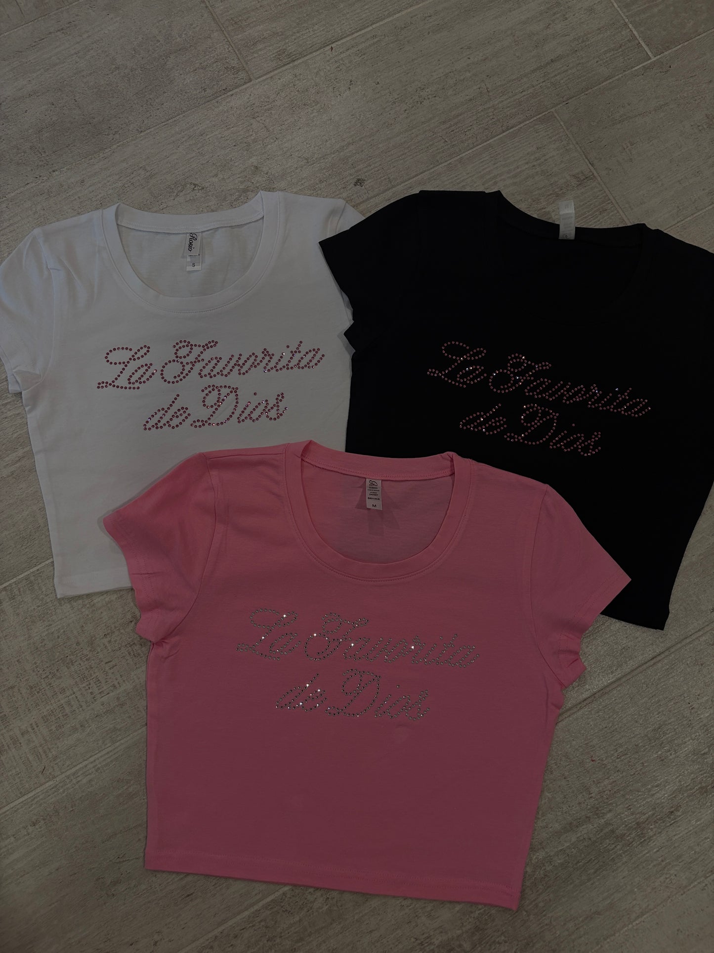 La Favorita de Dios Baby Tee