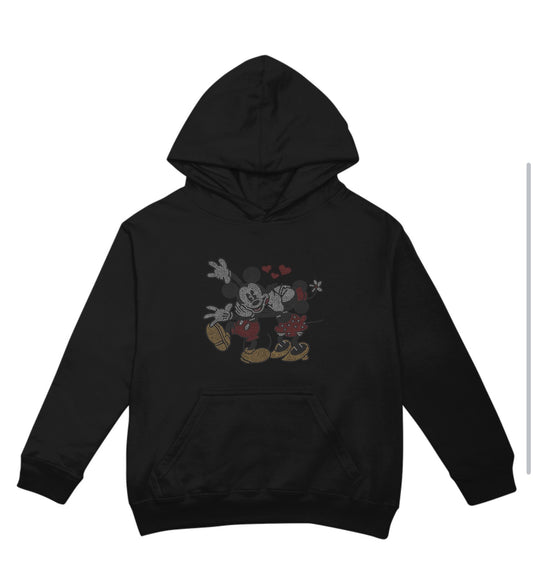 Mouse Lovers Rhinestone Hoodie